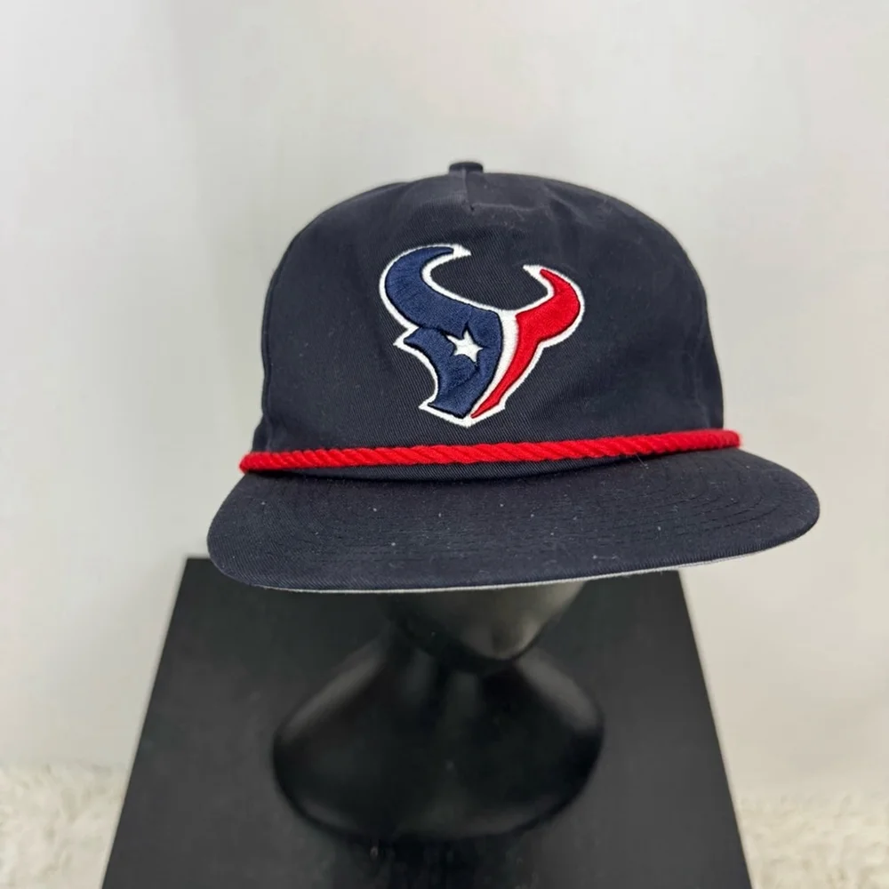 Houston Texans New Era Snapback Hat Andre Johnson #7 NFL Y2K Retro Streetwear - Picture 4 of 14